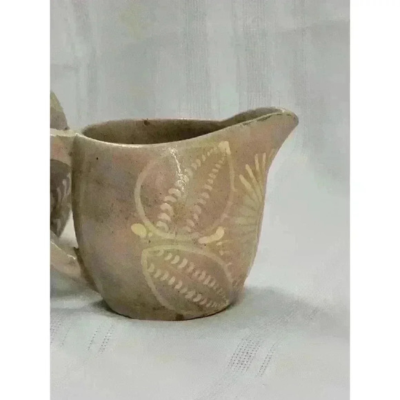 Mexican-Hand Made-Serving Bowl w/Cream and Sugar - Picture 7 of 10